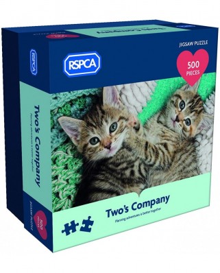 Puzzle Gibsons - RSPCA Two's Company, 500 piese (G3425)