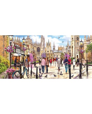 Puzzle panoramic Gibsons - Richard Macneil: Cambridge, 636 piese (G4047)