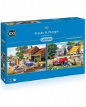 Puzzle Gibsons - Kevin Walsh: Ponds & Pumps, 2x500 piese (G5050)