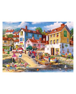 Puzzle Gibsons - Derek Roberts: The Four Bells, 1000 piese (G6247)