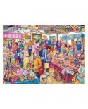 Puzzle Gibsons - Tony Ryan: Village Tombola, 1000 piese (G6254)