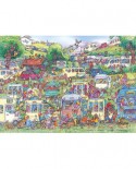 Puzzle Gibsons - Armand Foster: Caravan Chaos, 1000 piese (G6258)