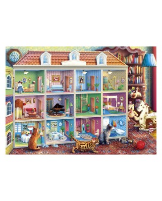 Puzzle Gibsons - Curious Kittens, 1000 piese (G6270)