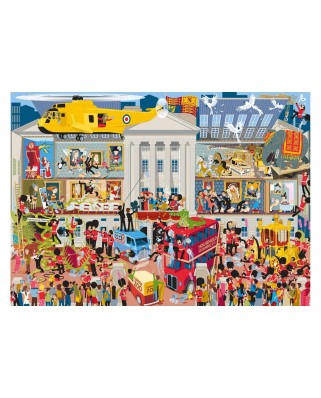 Puzzle Gibsons - Lifting The Lid - Buckingham Palace, 1000 piese (G7097)