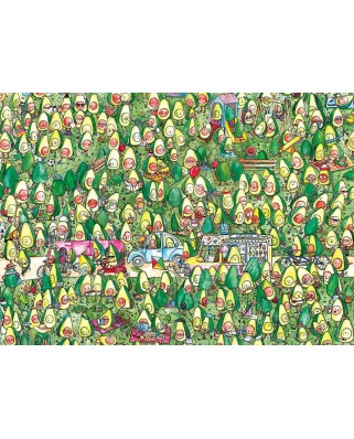 Puzzle Gibsons - Avocado Park, 1000 piese dificile (G7203)