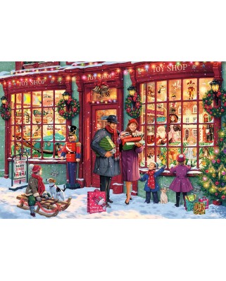 Puzzle Gibsons - Steve Read: Toy Shop, 2000 piese (G8016)