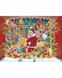 Puzzle Jumbo - Wasgij Christmas 15 - Santa's Unexpected Delivery!, 2x1000 piese (19172)