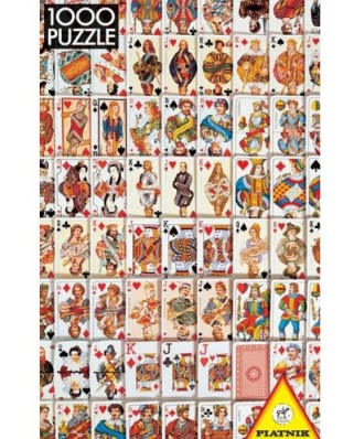 Puzzle Piatnik - Card Game, 1000 piese (5437)