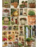 Puzzle Piatnik - Collage - Flowers, 1000 piese (5455)