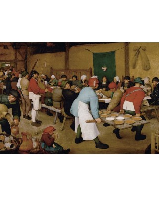 Puzzle Piatnik - Pieter Bruegel: Peasant Wedding, 1000 piese (5483)