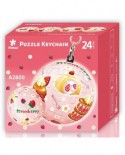 Puzzle 3D Pintoo - Keychain Strawberry, 24 piese (A2800)