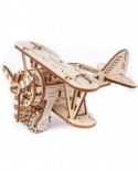 Puzzle 3D din lemn Wooden.City - Biplane, 63 piese (Wooden-City-WR304-8039)