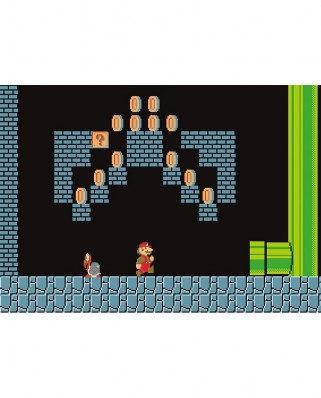 Puzzle Winning Moves - Super Mario Bros - Underground Adventures, 500 piese (Winning-Moves-11491)
