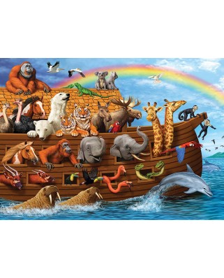 Puzzle Cobble Hill - Voyage of the Ark, 350 piese XXL (Cobble-Hill-54633)