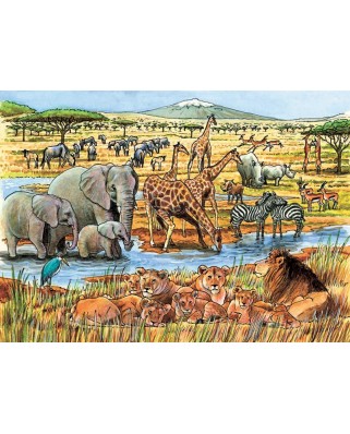 Puzzle Cobble Hill - Out of Africa, 35 piese (Cobble-Hill-58813)