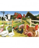 Puzzle Cobble Hill - Farmyard Welcome, 35 piese (Cobble-Hill-58880)