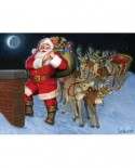Puzzle Cobble Hill - Santa by the Chimney, 35 piese (Cobble-Hill-58883)