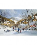 Puzzle Cobble Hill - Hockey on Frozen Lake, 1000 piese (Cobble-Hill-80059)