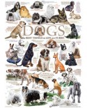 Puzzle Cobble Hill - Dog Quotes, 1000 piese (Cobble-Hill-80096)