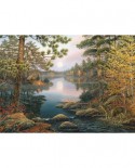 Puzzle Cobble Hill - Deer Lake, 1000 piese (Cobble-Hill-80139)