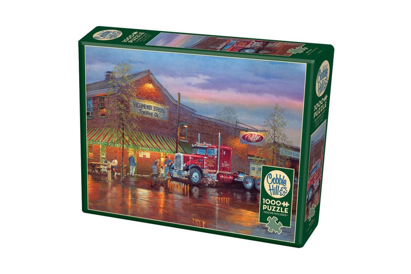 Puzzle Cobble Hill - Big Red, 1000 piese (Cobble-Hill-80188)
