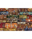 Puzzle Cobble Hill - Luggage, 1000 piese (Cobble-Hill-80195)