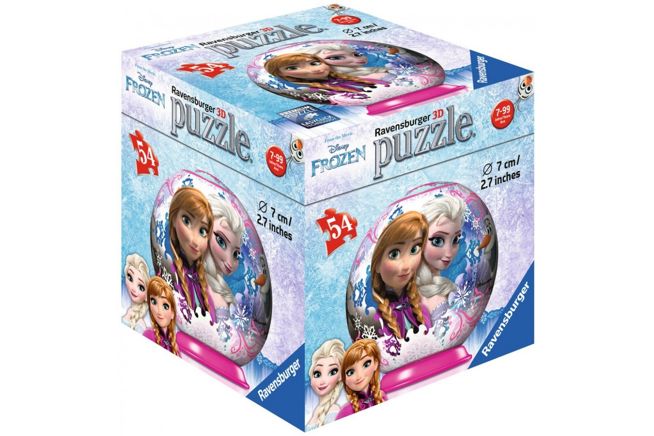 Puzzle glob Ravensburger - Frozen, 54 piese (11913)