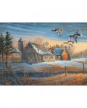 Puzzle Cobble Hill - Farmstead Flyby, 500 piese XXL (Cobble-Hill-85048)