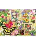 Puzzle Cobble Hill - Butterfly Magic, 500 piese XXL (Cobble-Hill-85062)