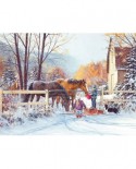Puzzle Cobble Hill - First Snow, 275 piese XXL (Cobble-Hill-88018)