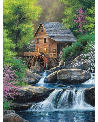 Puzzle Cobble Hill - Spring Mill, 275 piese XXL (Cobble-Hill-88020)