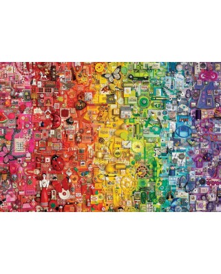 Puzzle Cobble Hill - Rainbow, 2000 piese (Cobble-Hill-89003)