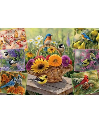 Puzzle Cobble Hill - Rosemary's Birds, 2000 piese (Cobble-Hill-89007)