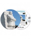 Puzzle rotund Pigmen & Hue - Martin Luther King Memorial, 140 piese (Pigment-and-Hue-RMLK-41213)