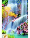 Puzzle Gold Puzzle - Waterfall, 1000 piese (Gold-Puzzle-60034)