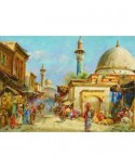 Puzzle Gold Puzzle - Carl Wuttke: Orientalist Street View, 1000 piese (Gold-Puzzle-60744)