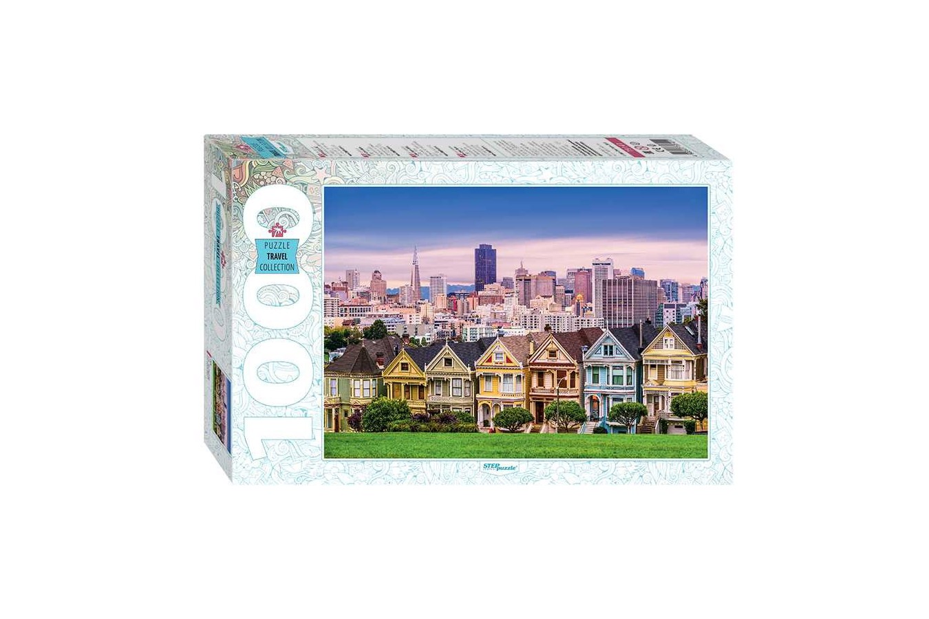 Puzzle Step - The Painted Ladies of San Francisco, 1000 piese (79141)