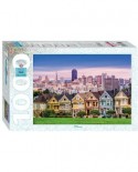 Puzzle Step - The Painted Ladies of San Francisco, 1000 piese (79141)