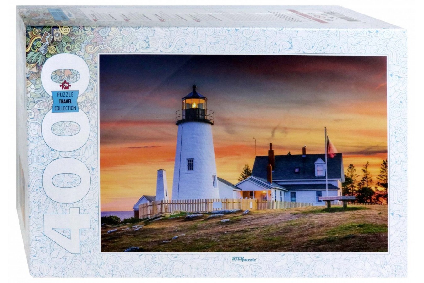 Puzzle Step - Lighthouse, 4000 piese (85412)