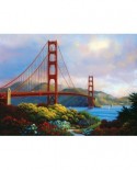 Puzzle SunsOut - Morning at the Golden Gate, 300 piese (Sunsout-48511)