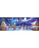 Puzzle panoramic SunsOut - Christmas Ride, 500 piese (Sunsout-52054)