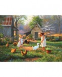 Puzzle SunsOut - Evening at Grandma's, 500 piese (Sunsout-52952)