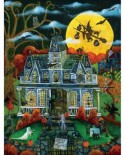 Puzzle SunsOut - Halloween Potions and Tricks, 500 piese (Sunsout-54782)