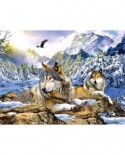 Puzzle SunsOut - Snow Wolf, 500 piese (Sunsout-54929)