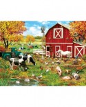 Puzzle SunsOut - A Day on the Farm, 300 piese (Sunsout-59760)