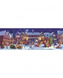 Puzzle panoramic SunsOut - Christmas, 500 piese (Sunsout-60768)