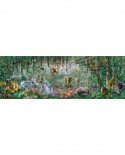 Puzzle panoramic SunsOut - Adrian Chesterman: African Mural, 500 piese (Sunsout-71610)