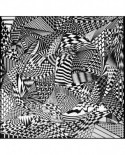 Puzzle SunsOut - Robert Bedard: Sphere, 500 piese alb-negru (Sunsout-71652)