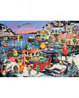 Puzzle Ravensburger - Home For Christmas, 1000 piese (13991)