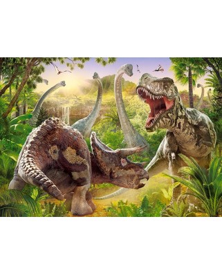 Puzzle Castorland - Dinosaurs, 180 piese (018413)